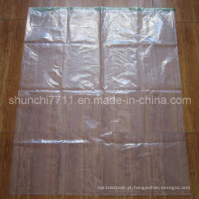 Bolsa de embalagem de plástico transparente com corda (25 * 35cm * 30um)